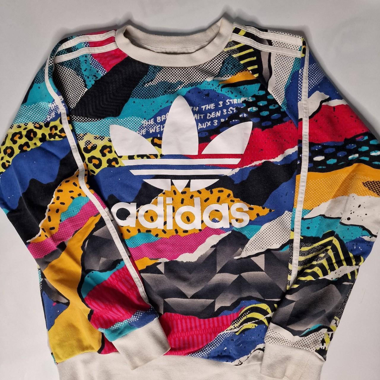 Vintage adidas jumper on sale womens