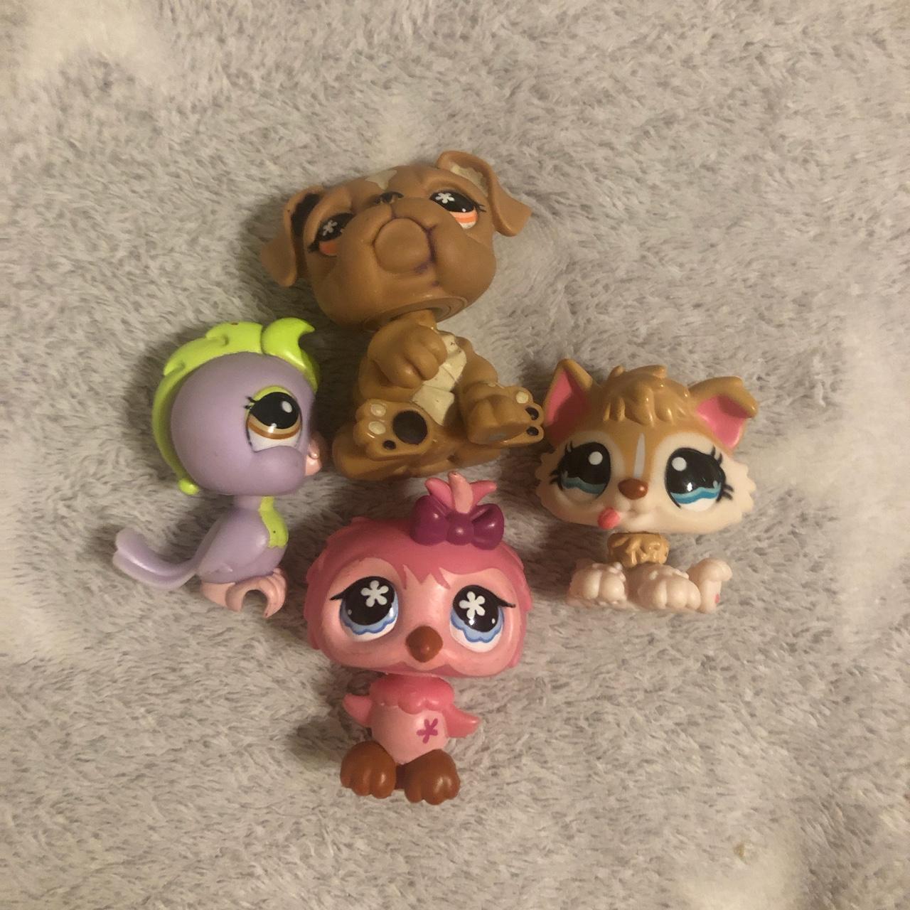 lps littlest pet shop custom christmas bear! ooak! - Depop