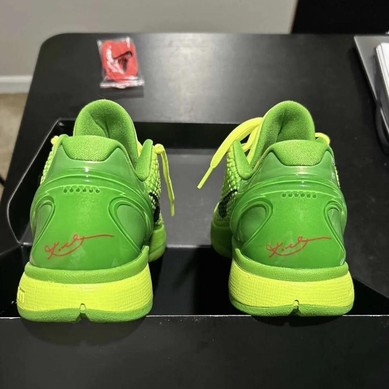 Nike kobe 6 protro grinch For purchasing contact... - Depop