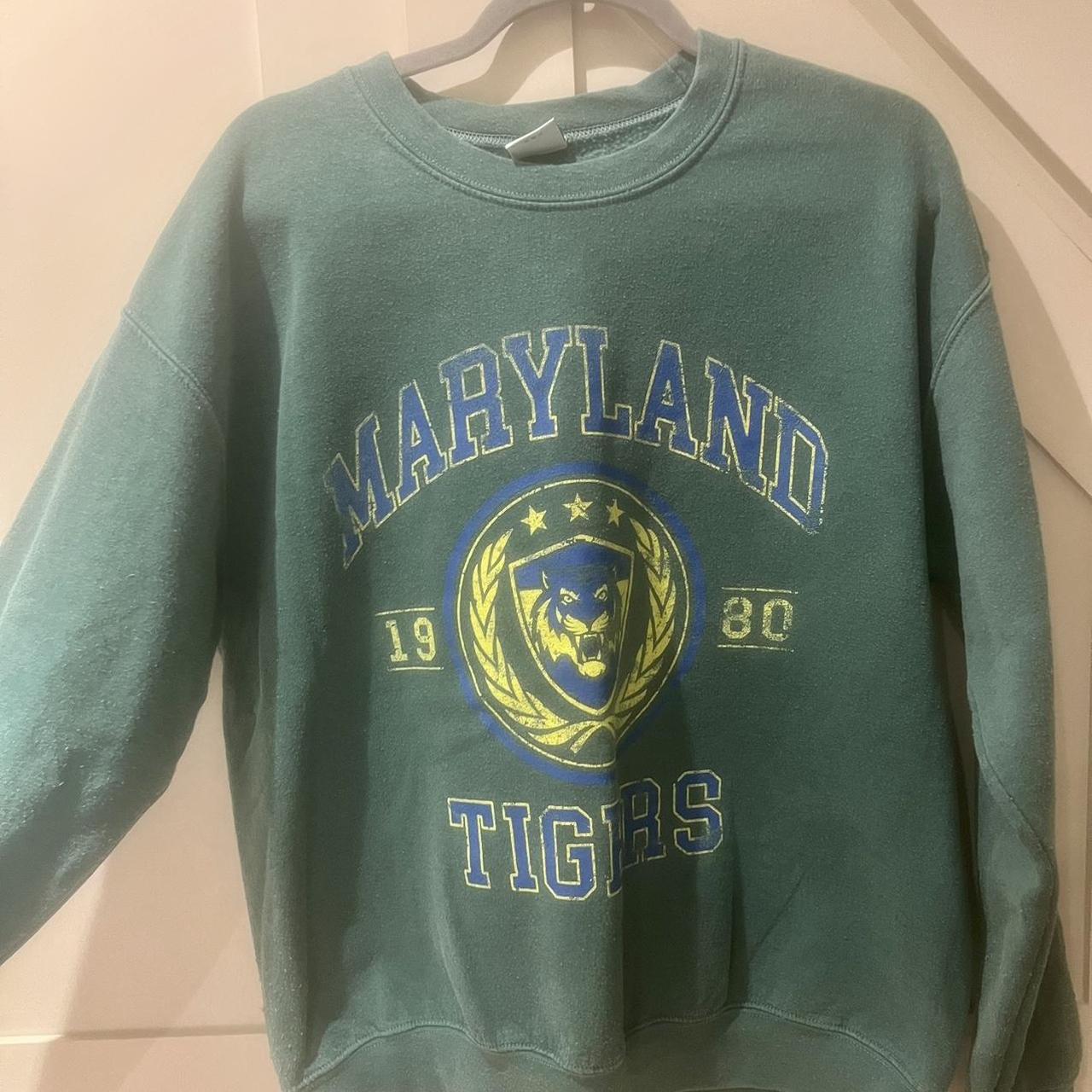 Maryland best sale tigers sweatshirt