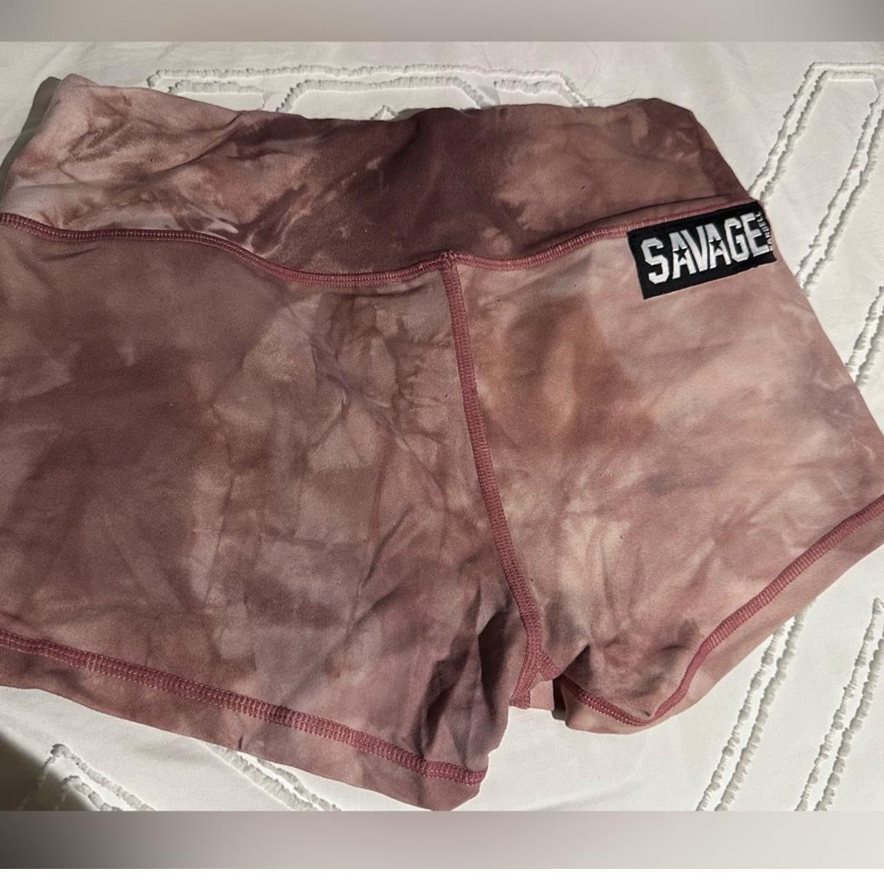 Booty Shorts Blush - Savage Barbell