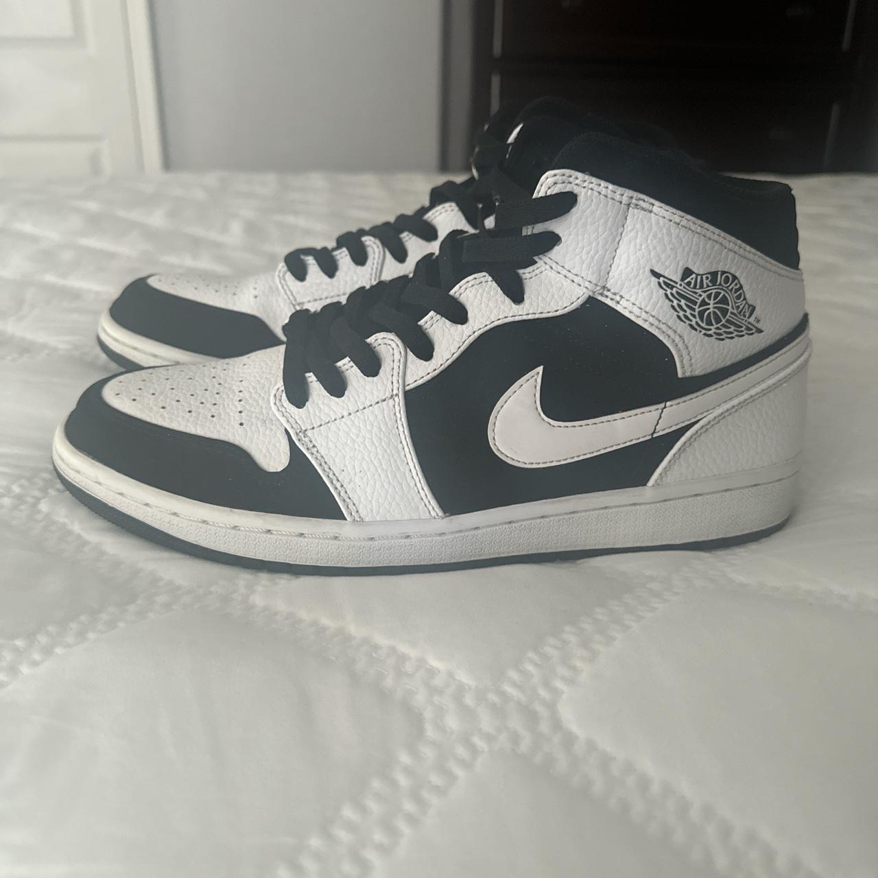 Air Jordan 1 mid tuxedo. Only worn a couple of. Depop