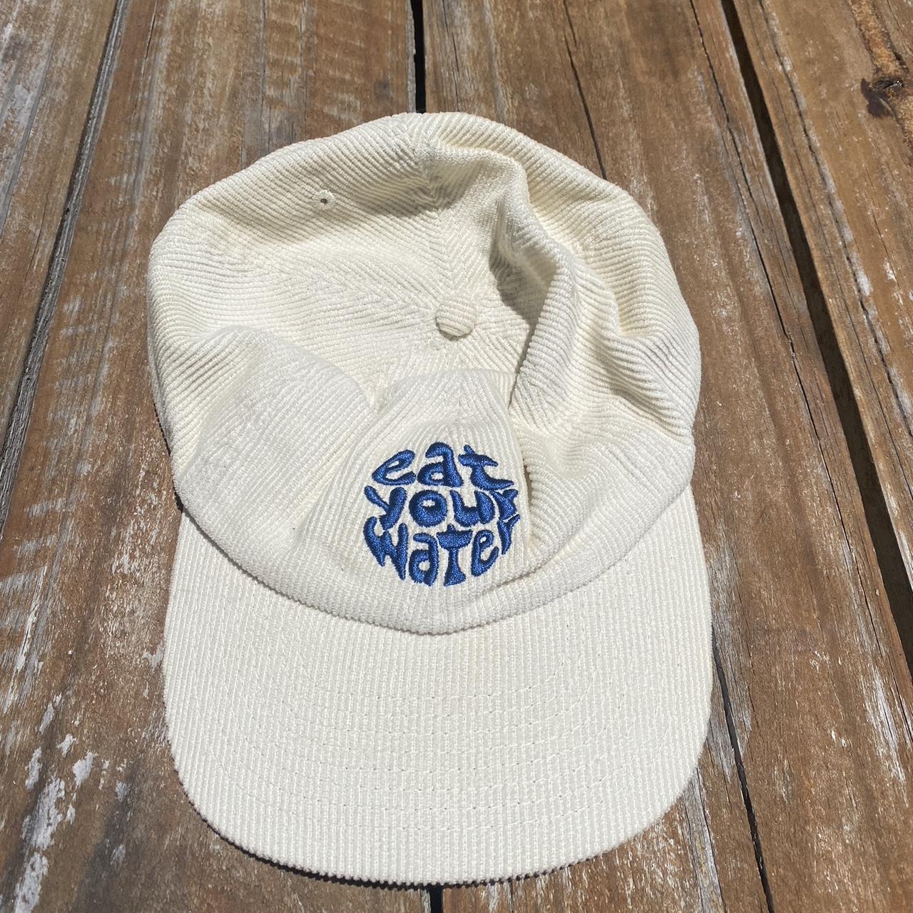 Eat Your Water white cord 5 panel — men’s O/S. - Depop