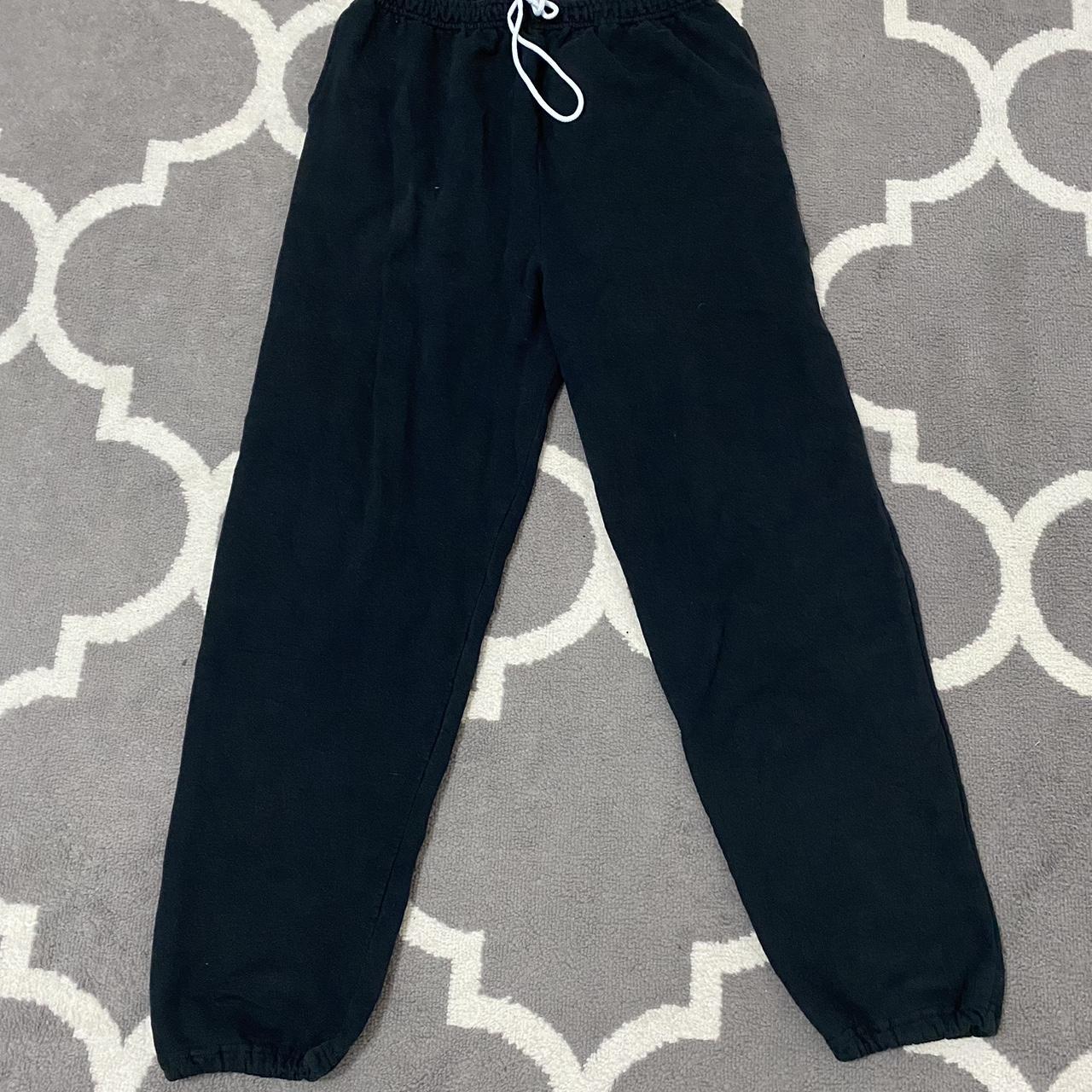 Fruit of the discount loom black joggers