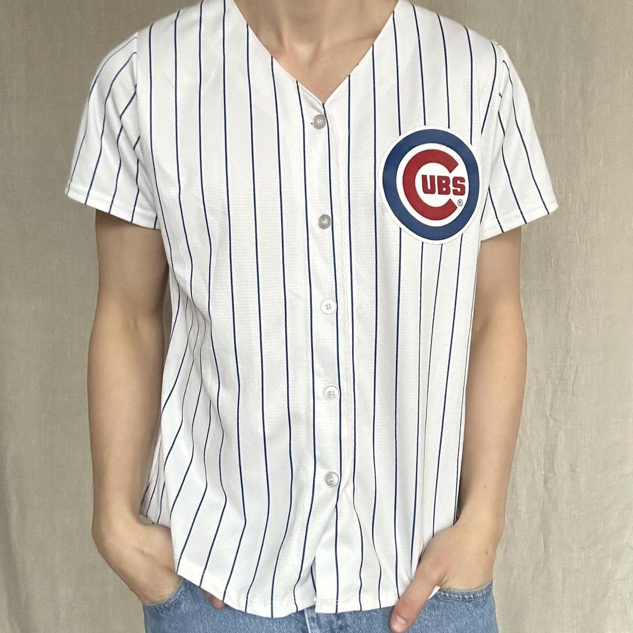 Chicago Cubs Russell Baseball Jersey Size XL. Depop