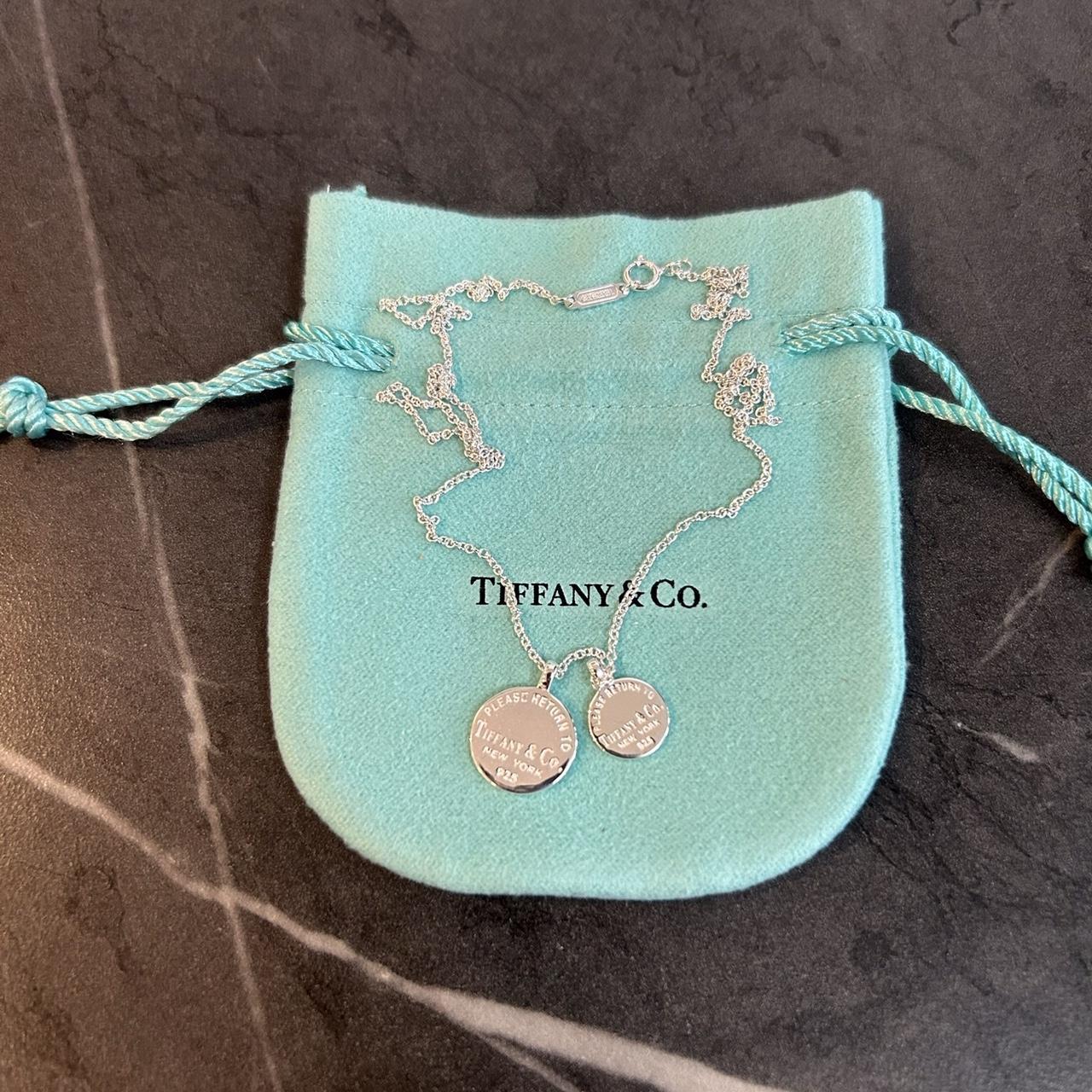 Help! Is this tarnish? My 2 Tiffany necklaces have these random black  scratches(??) on them. How to clean? : r/CleaningTips
