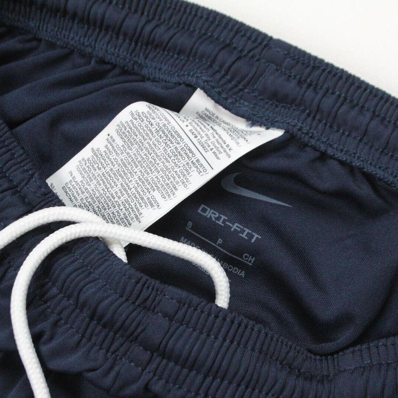 Nike Tracksuit Bottoms Jogging Pants Blue Standard... - Depop