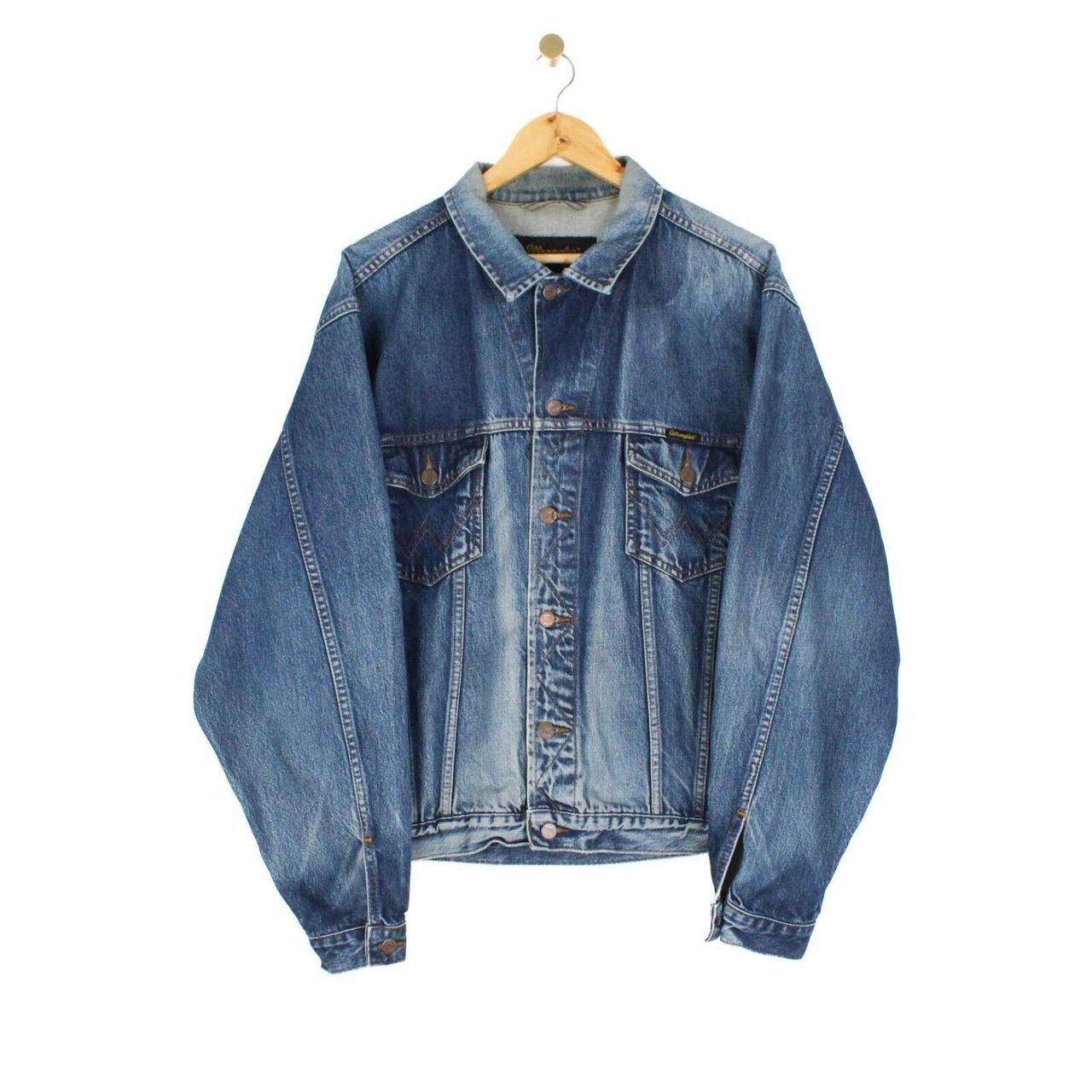 Wrangler oversized hot sale denim jacket