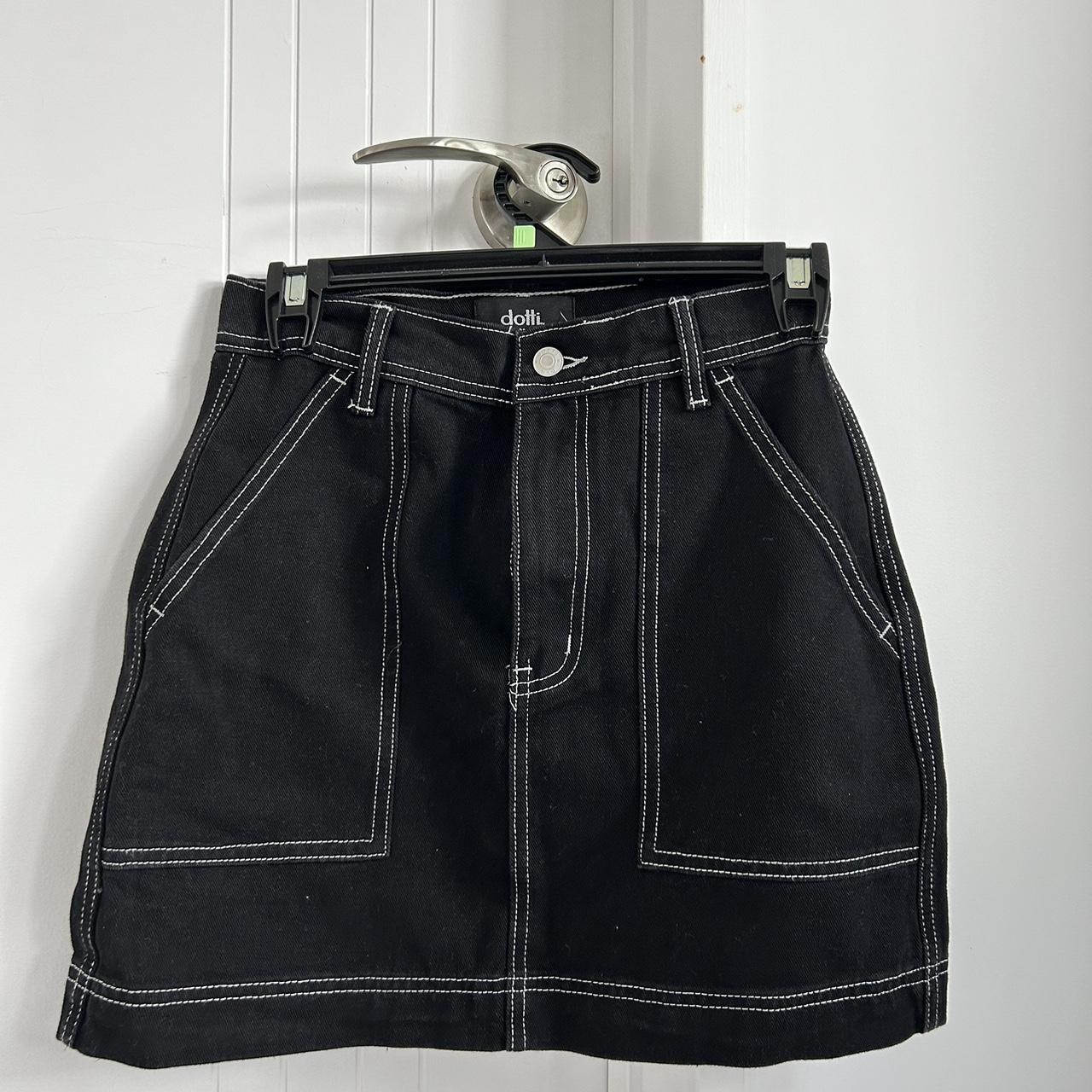 Brand new dotti denim skirt with tags Size