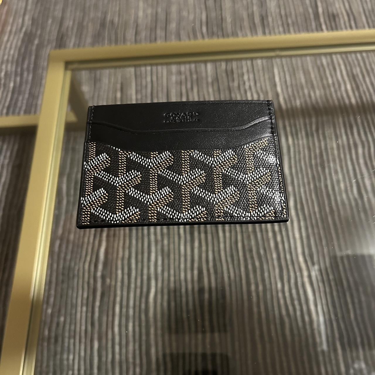 E goyard shop card holder