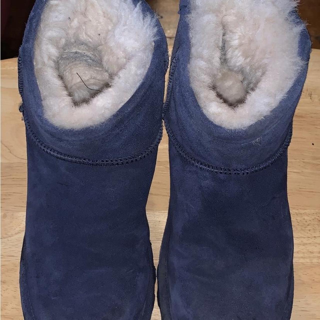 Blue bearpaw boots fashion