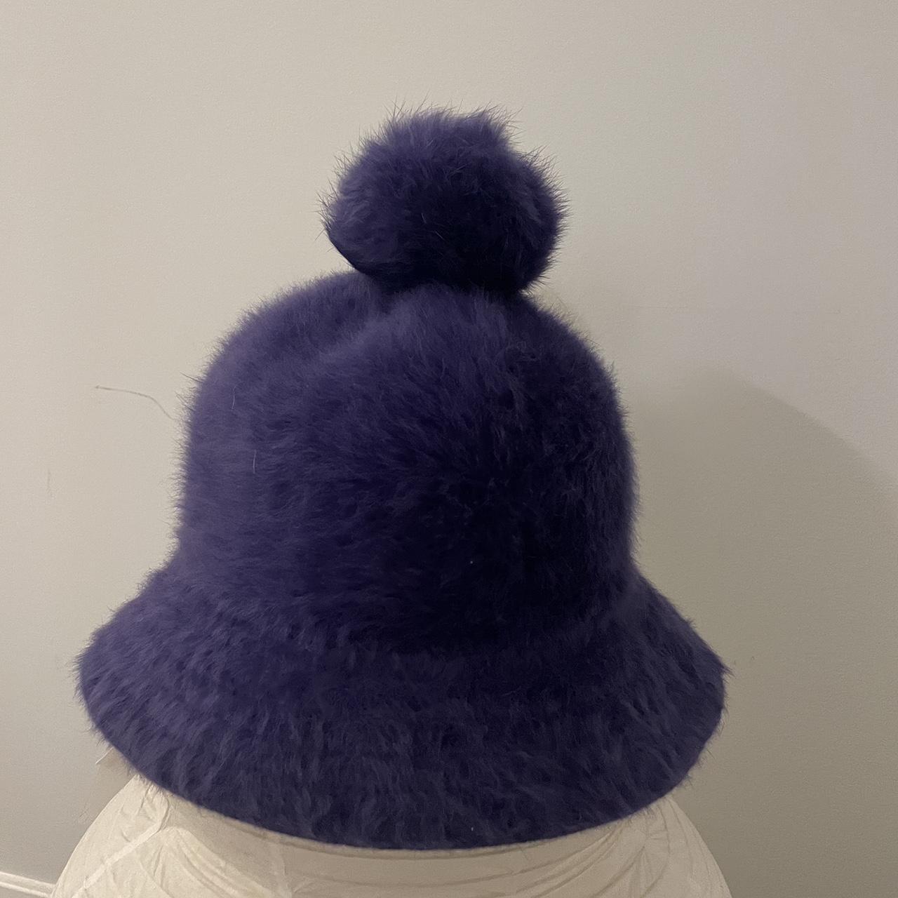 Kangol pom fur store bucket hat