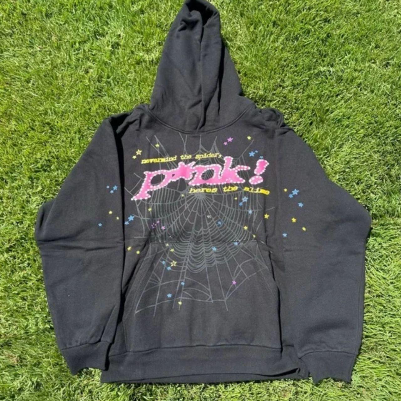 Preloved Men's Hoodie - Black/Multi - M – streetw… - image 1