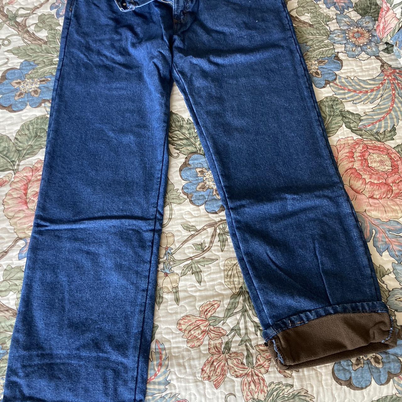 Flannel lined Lee pants. Brand new with tags!... - Depop