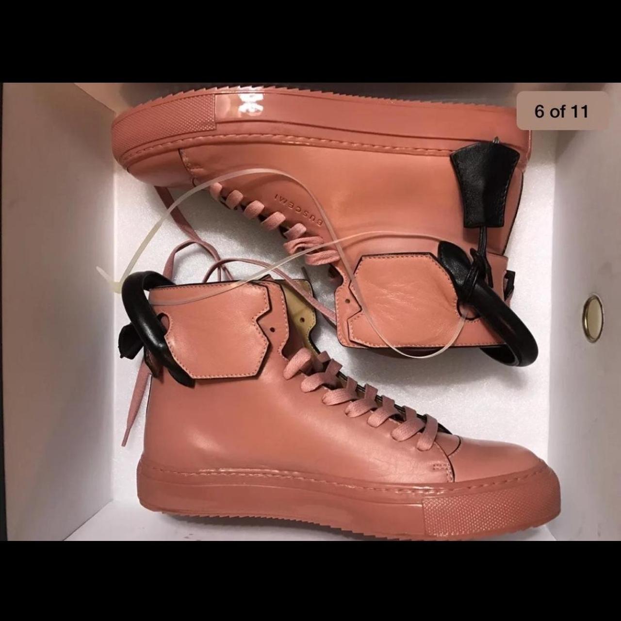 New Womens Buscemi 125mm Rose High Top Leather Depop