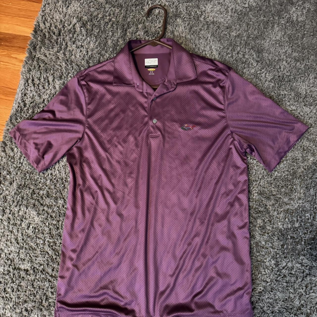 Greg norman cheap purple polo