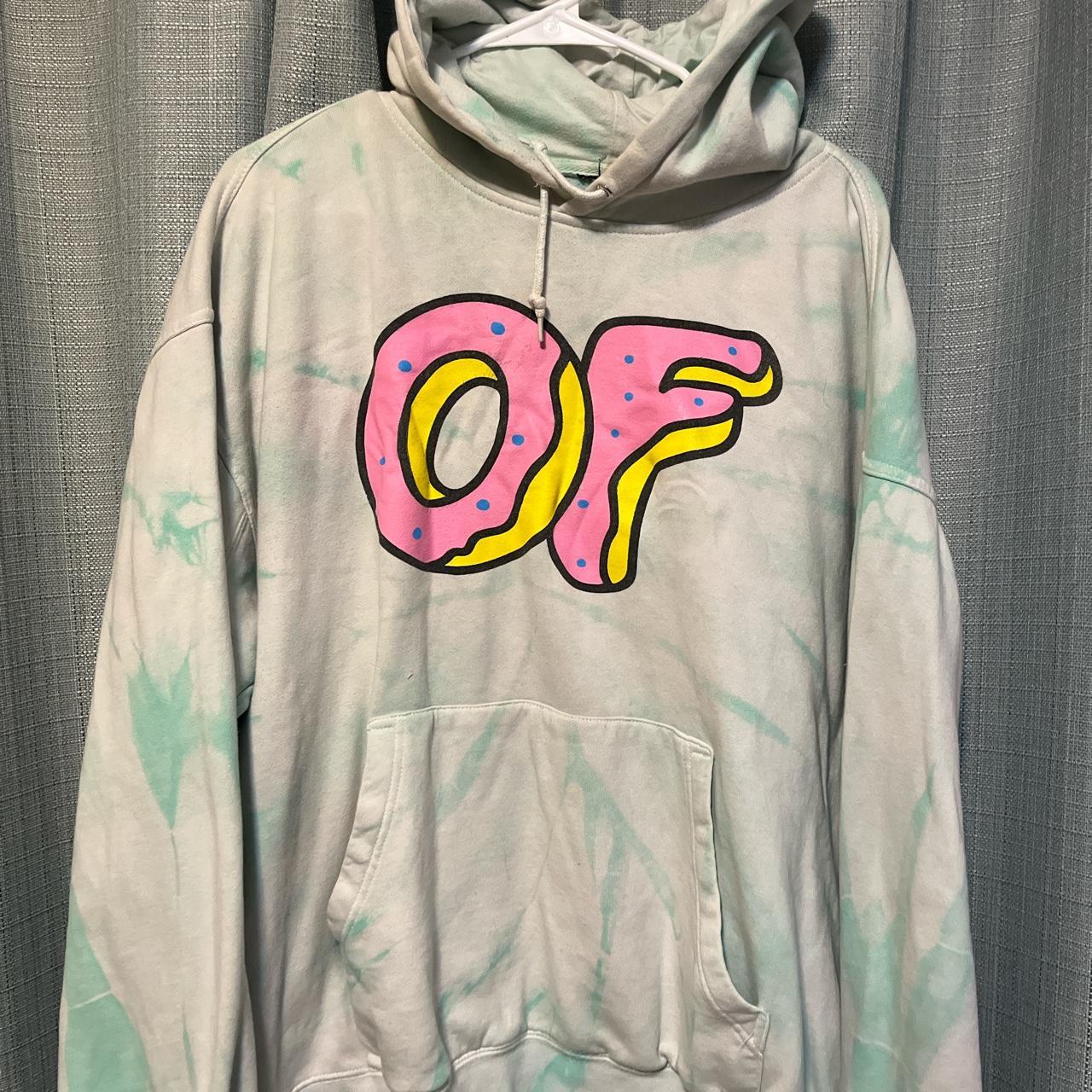 Odd future aqua tie cheap dye hoodie