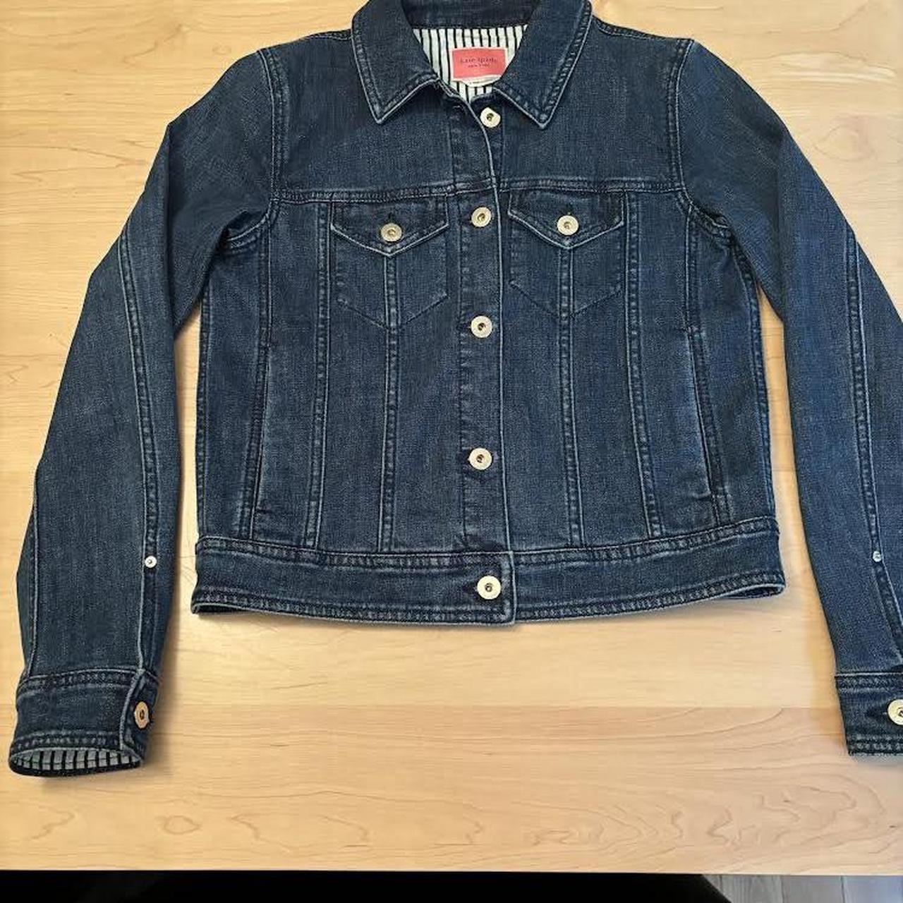 Kate Spade denim jacket in size small fits true to. Depop