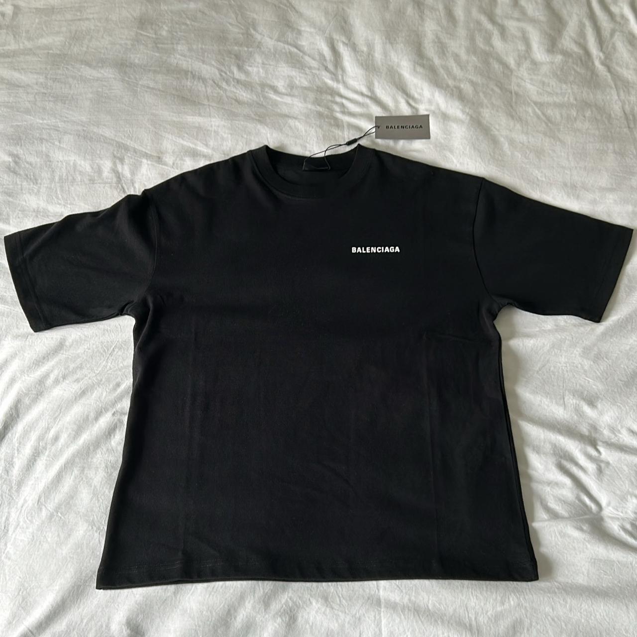 Black Balenciaga T-Shirt, XS. Can Fit S/M. New with | Depop