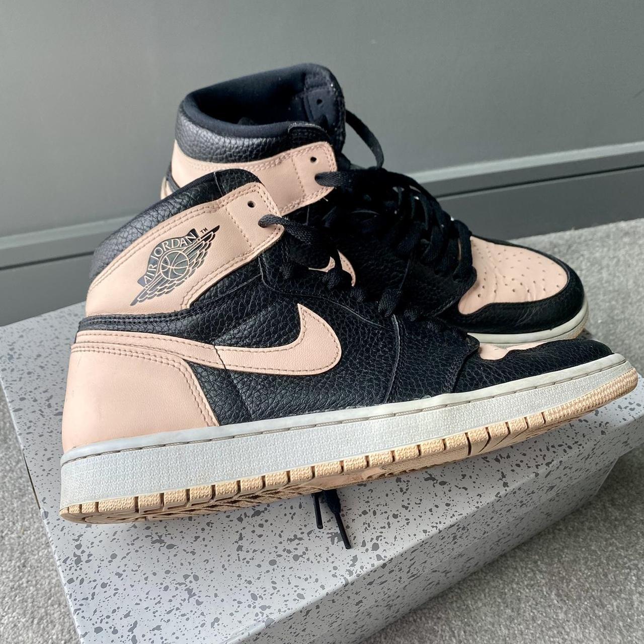 jordan 1 retro pink and white