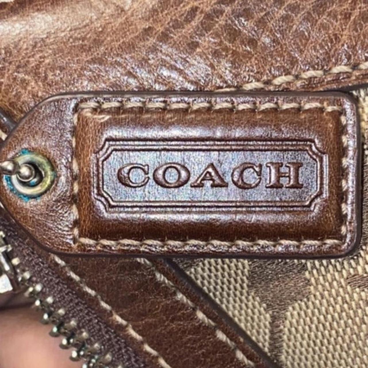 Coach Hobo Bag Authentic Signature Leather COACH | Depop