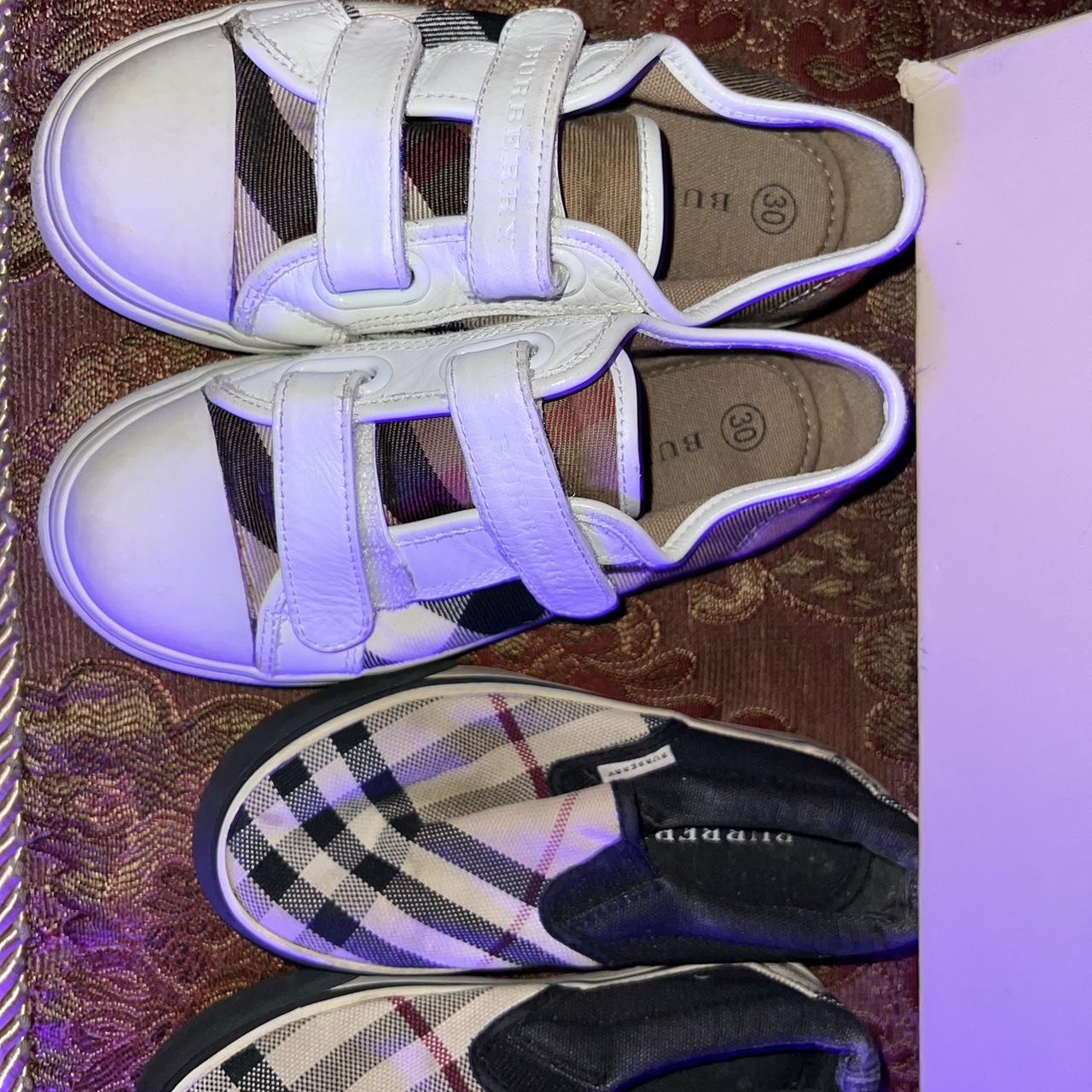 Burberry sneakers kids purple shops