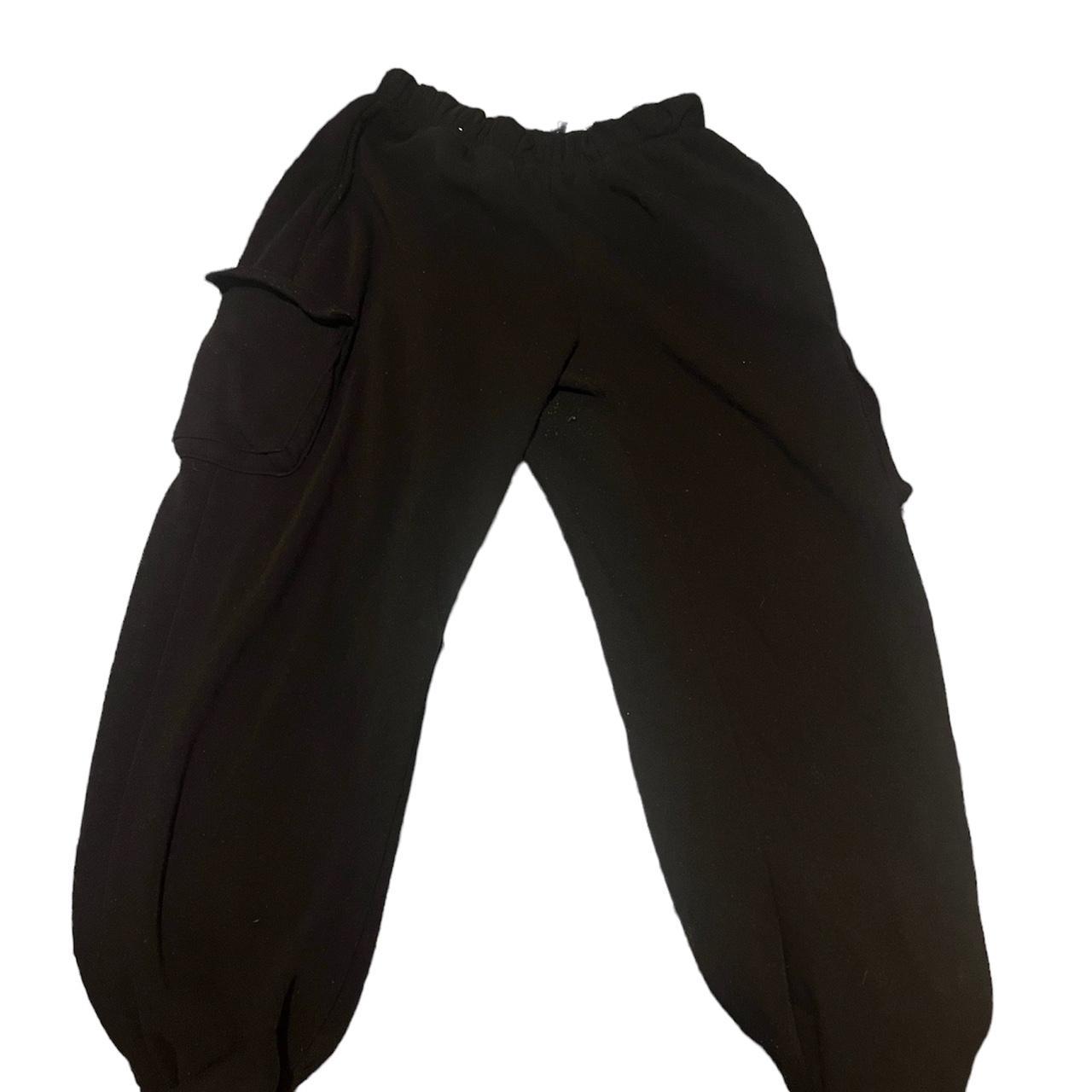 Black cargo pants Depop