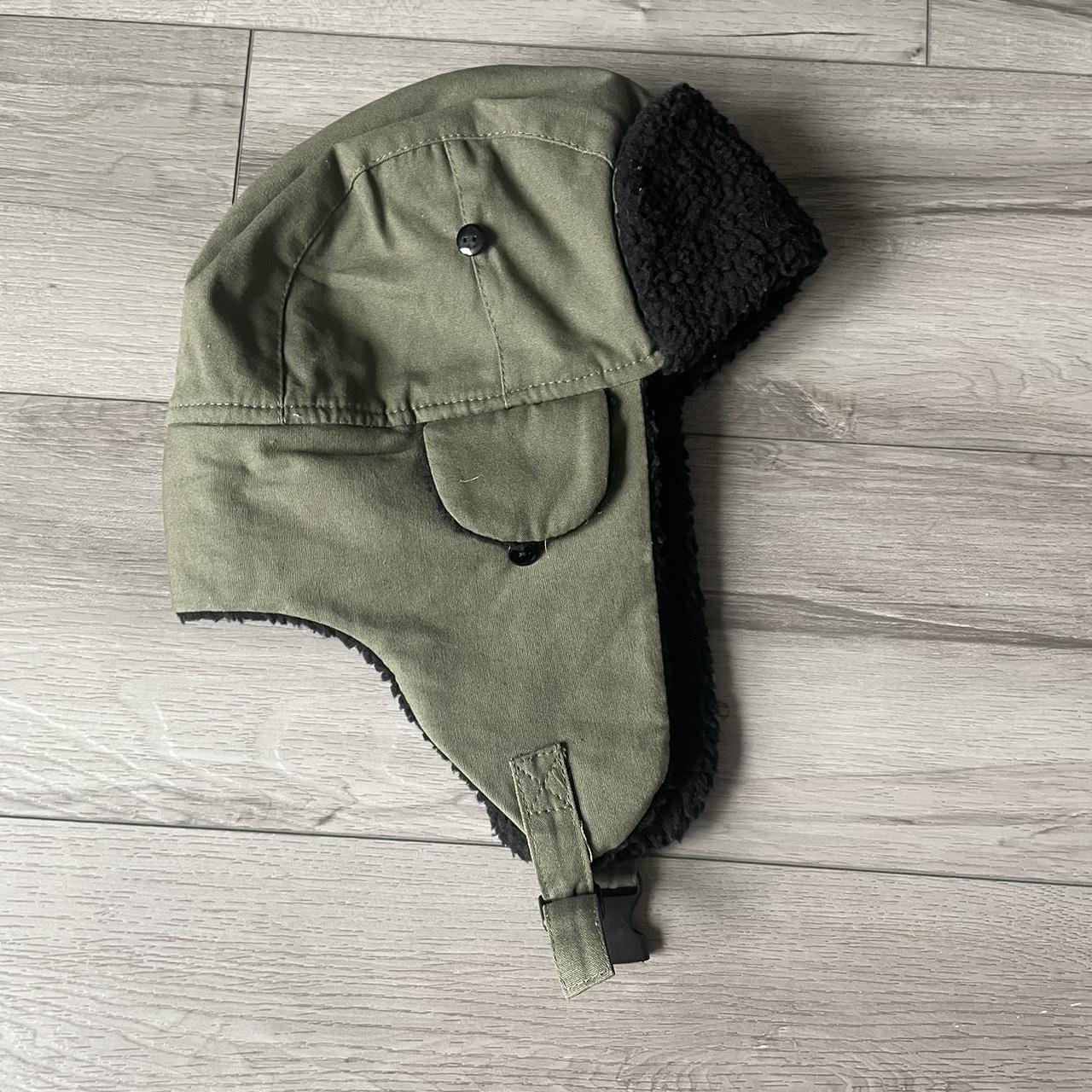 dark green ushanka #ushanka #street #skate - Depop