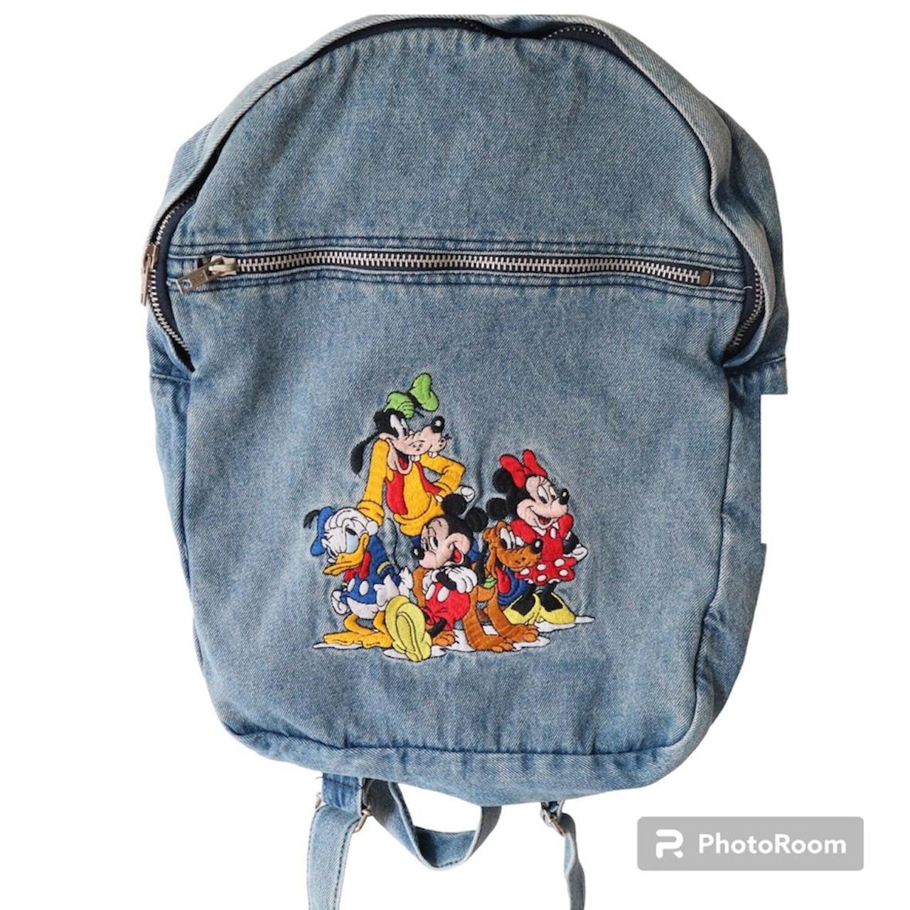 Denim mickey online backpack