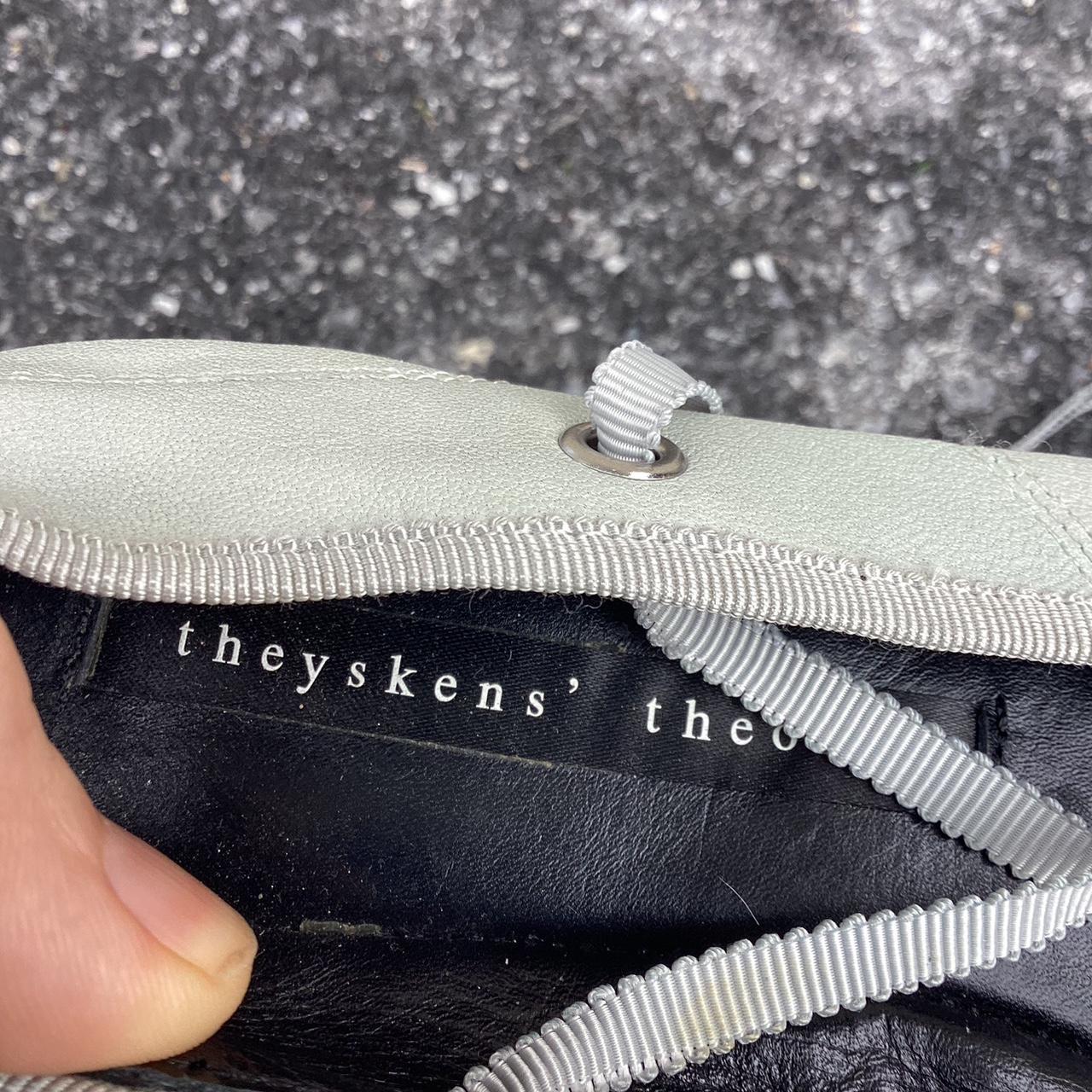 Theyskens' Theory Leather Ballet Flat Shoes Womens... - Depop