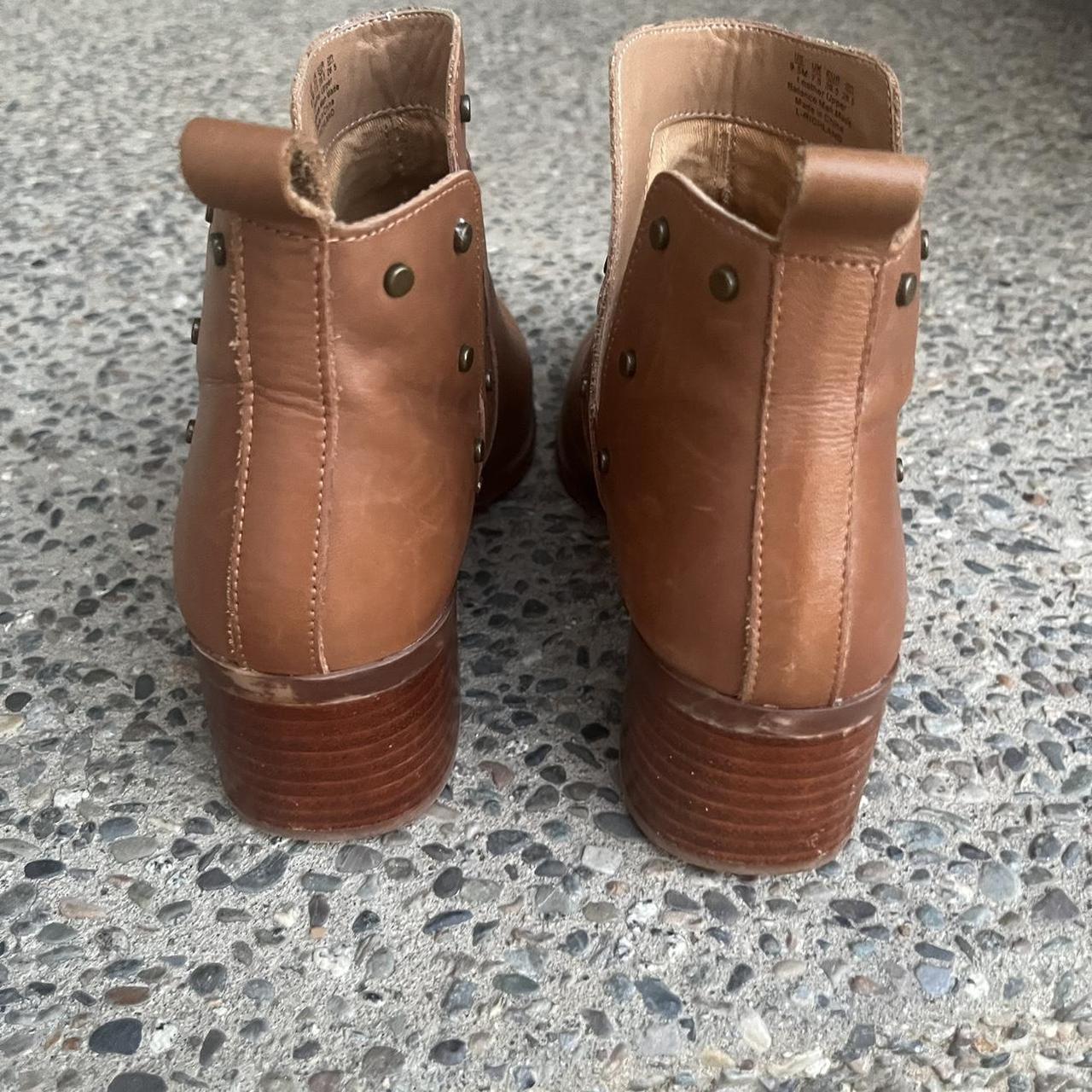 Franco Sarto Richland Ankle Boot Women 9.5M Brown. Depop