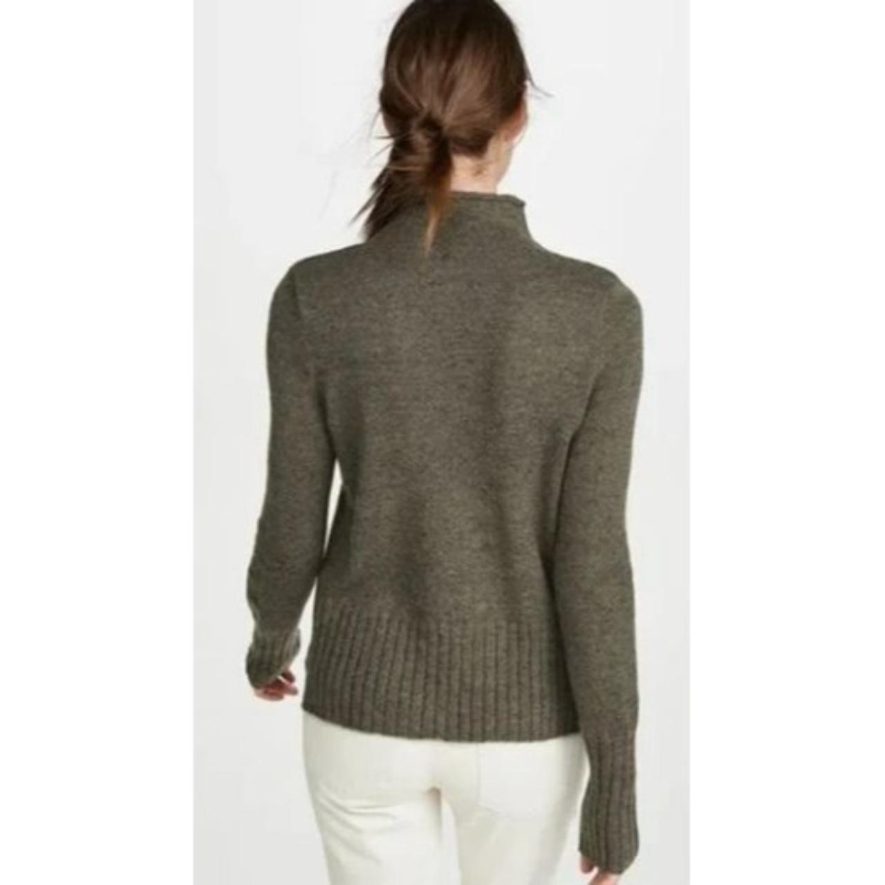 Madewell Donegal Inland Turtleneck Sweater in Forest. Depop