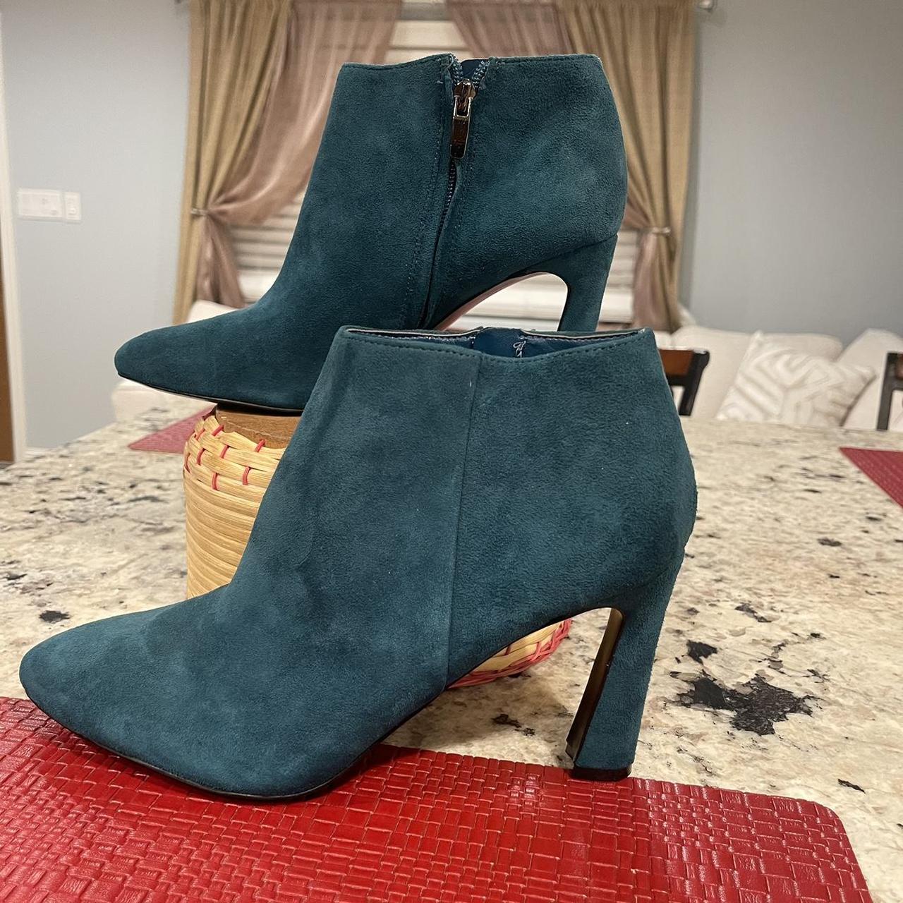 Nine west sale teal shoes