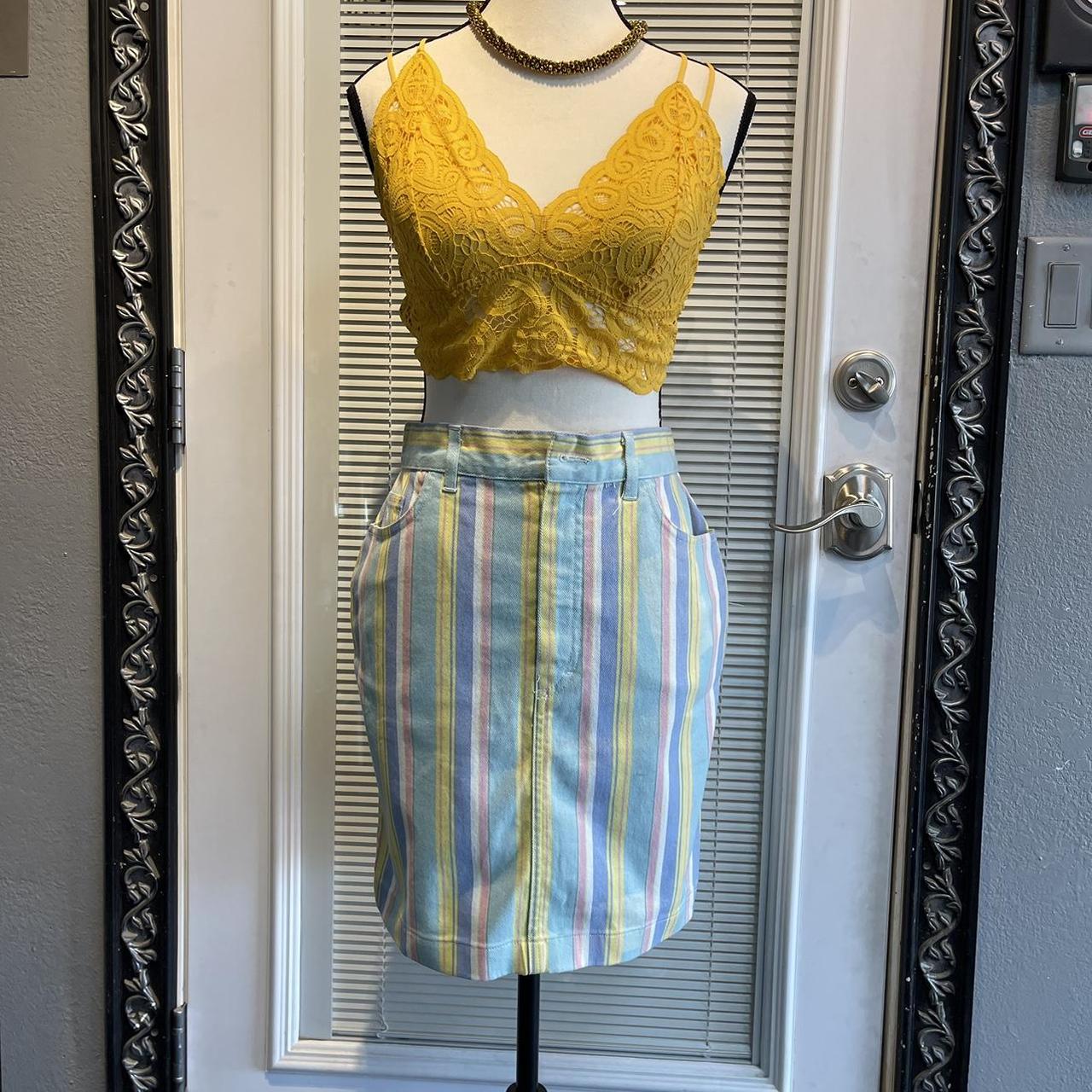 Escada E Sports vintage 80s high waist fruit