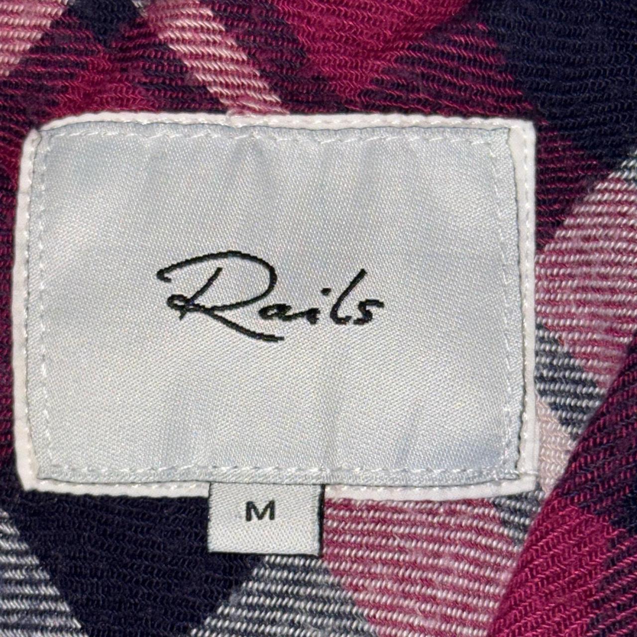 Rails Women's Blouse - Blue/Red - M – Brand: Rail… - image 5