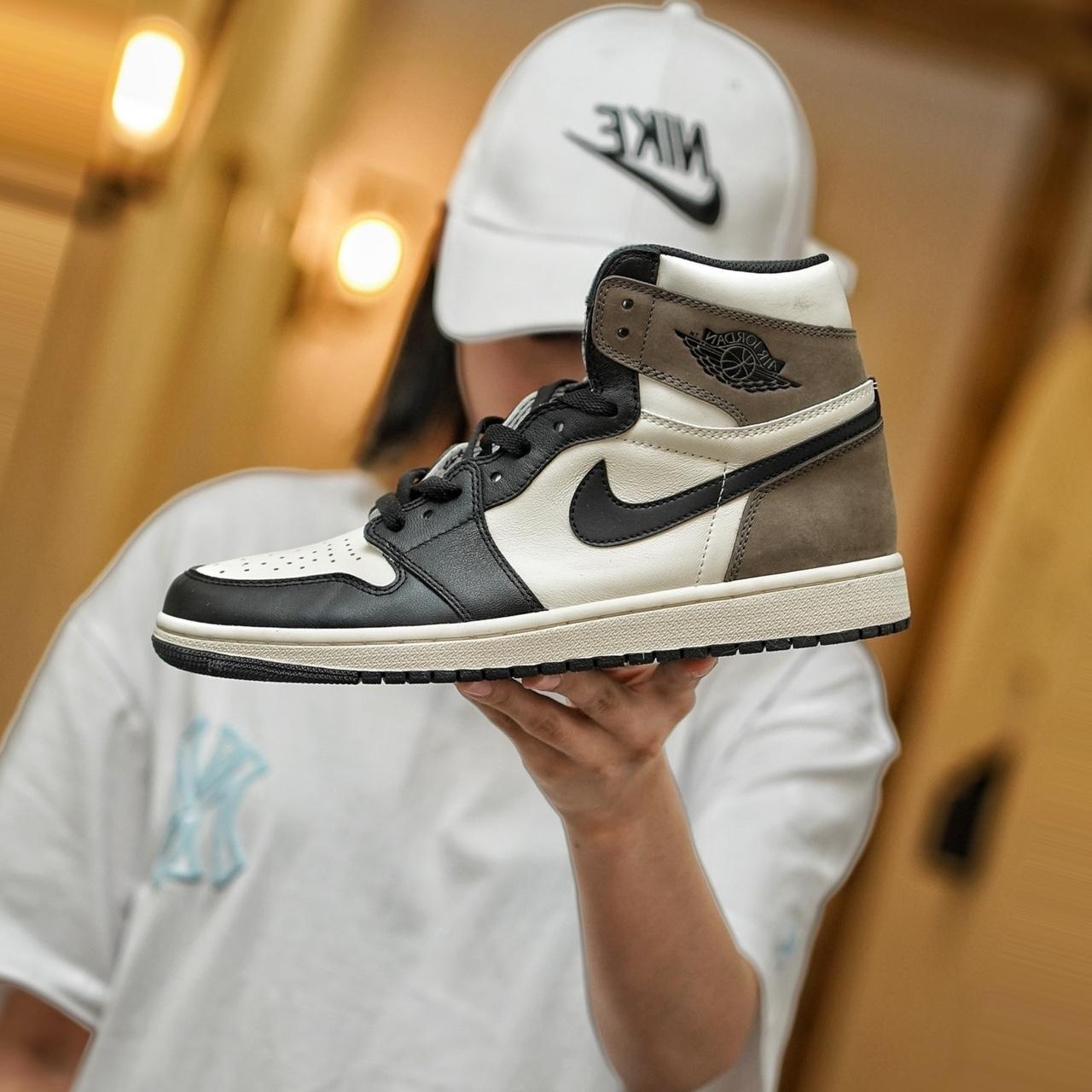 Jordan 1 High Dark Mocha. Only reply on lG : | Depop