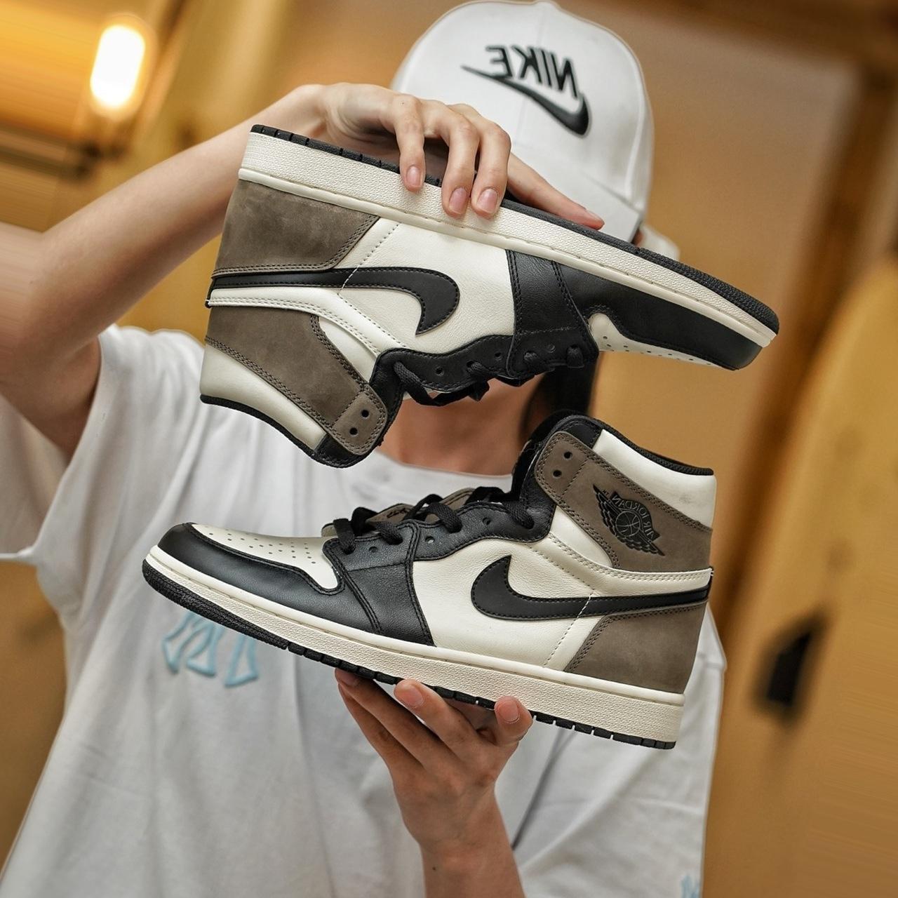 Jordan 1 High Dark Mocha. Only reply on lG : | Depop