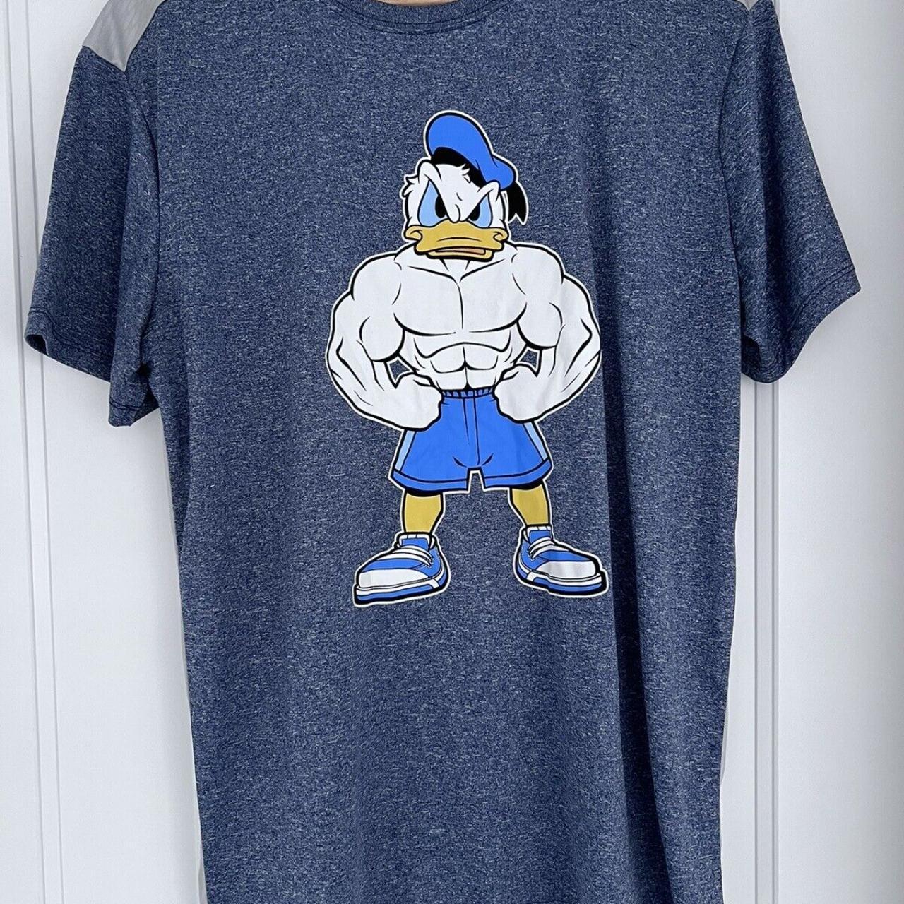 donald duck muscle shirt