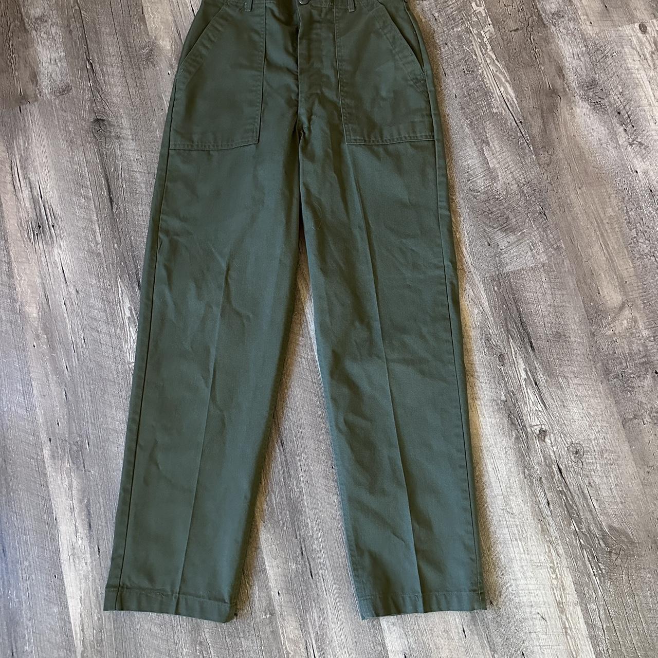 Vintage Military OG 507 Pants 26x30 Green OG Army... - Depop