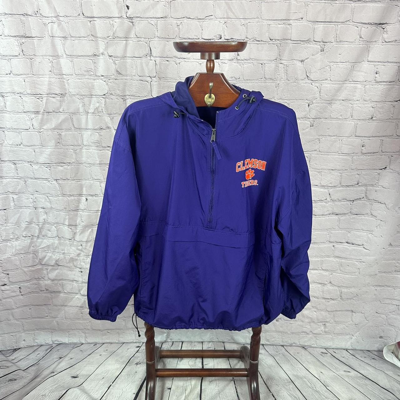 Champion hotsell purple windbreaker