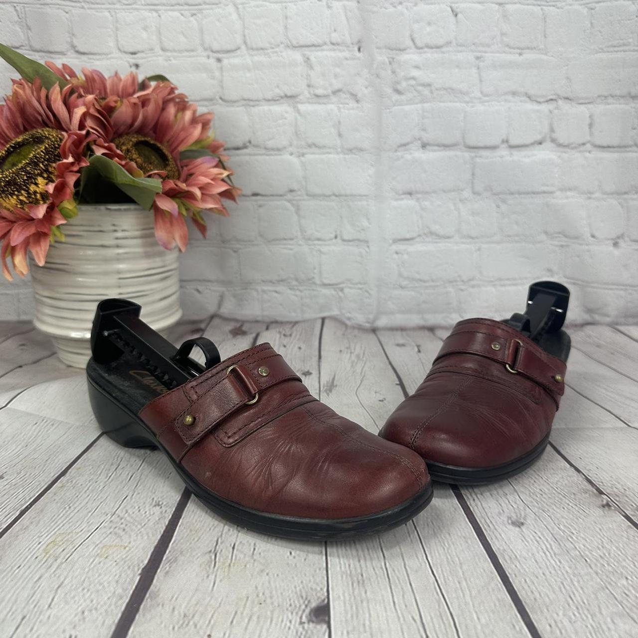 Clarks cognac hot sale