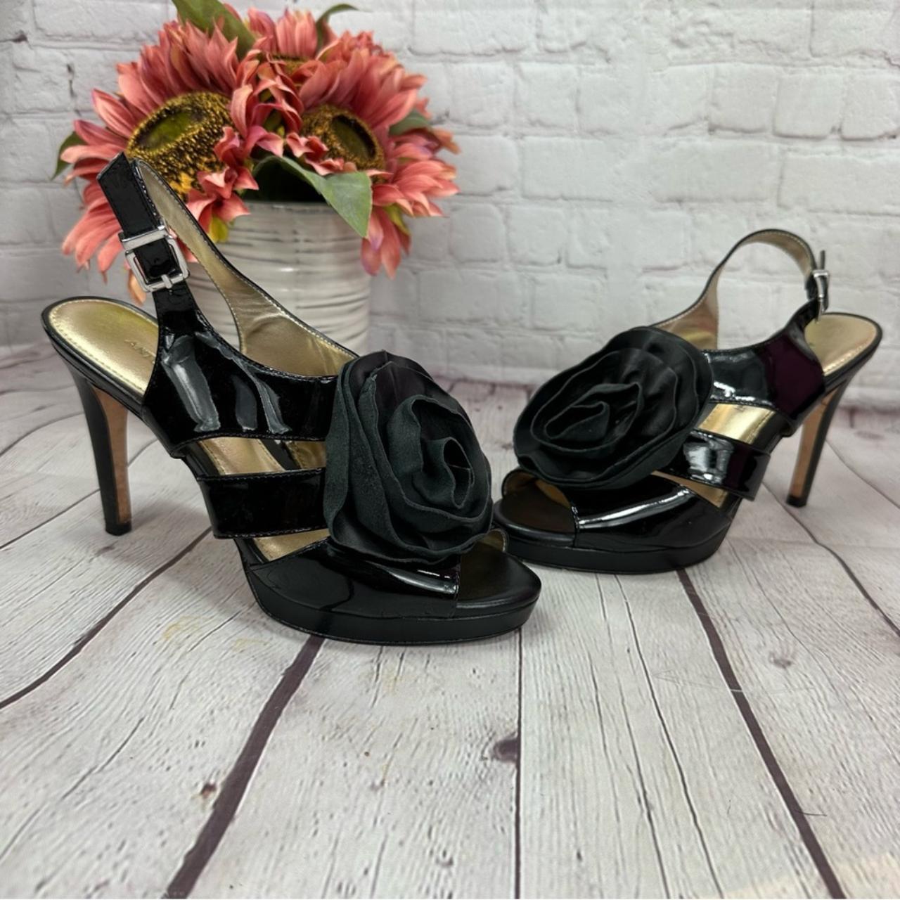 Antonio melani black heels best sale