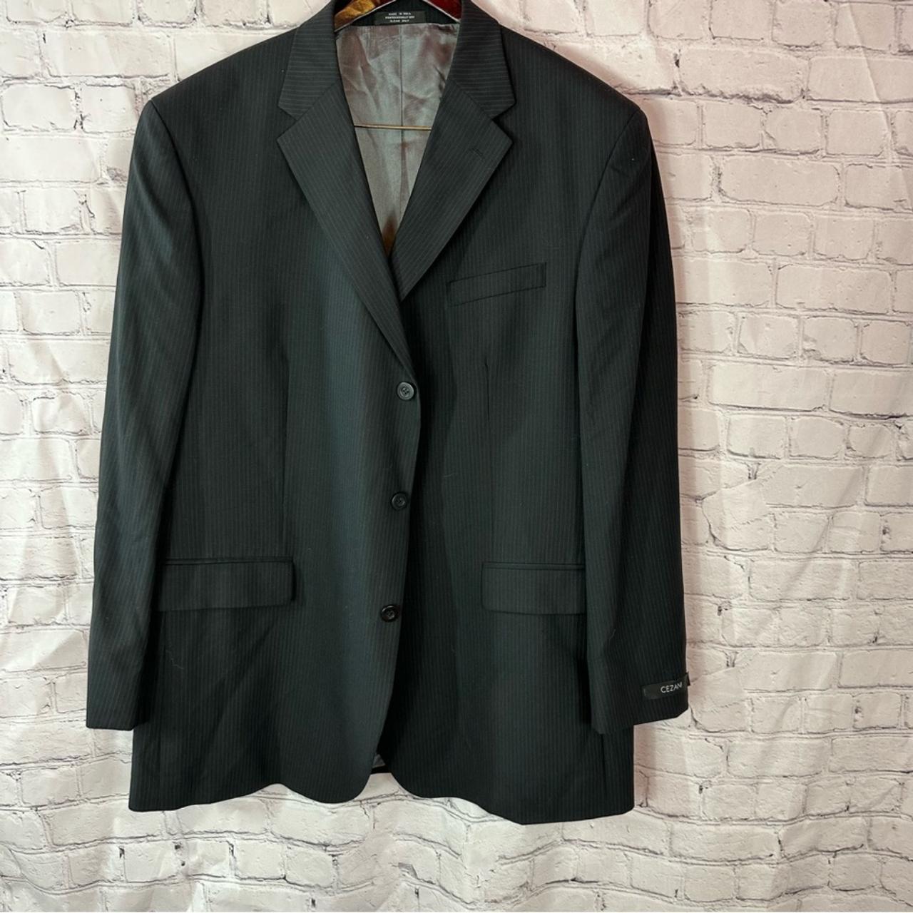 cezani suit jacket sports coat 100 wool sz 50L new. Depop