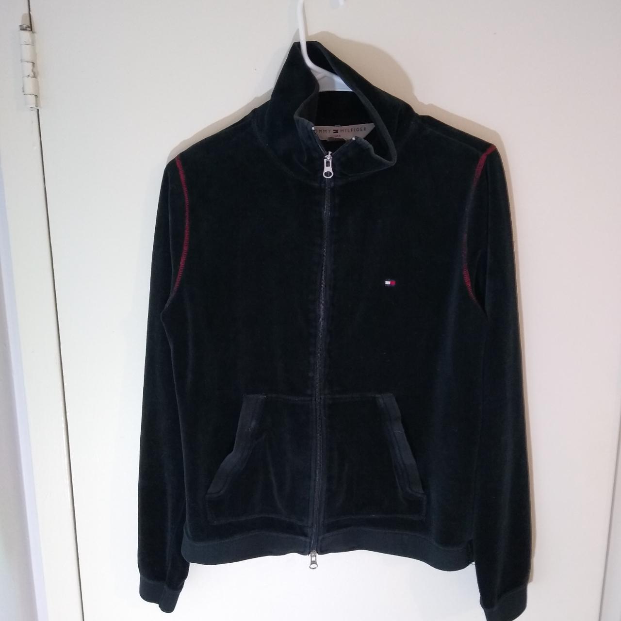 Tommy hilfiger velour online jacket