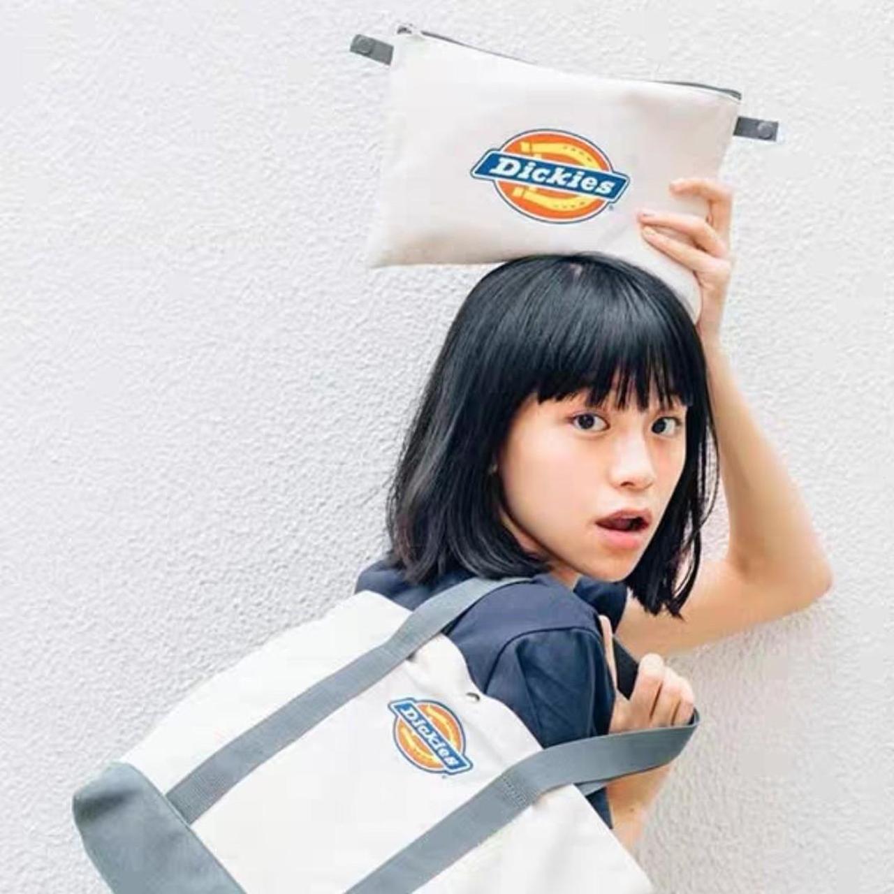 【Dickies】Canvas Mini Tote Bag ★送料関税込★追跡可能★ Dickies Vintage Mini Tote Bag Magazine Issue | | Depop