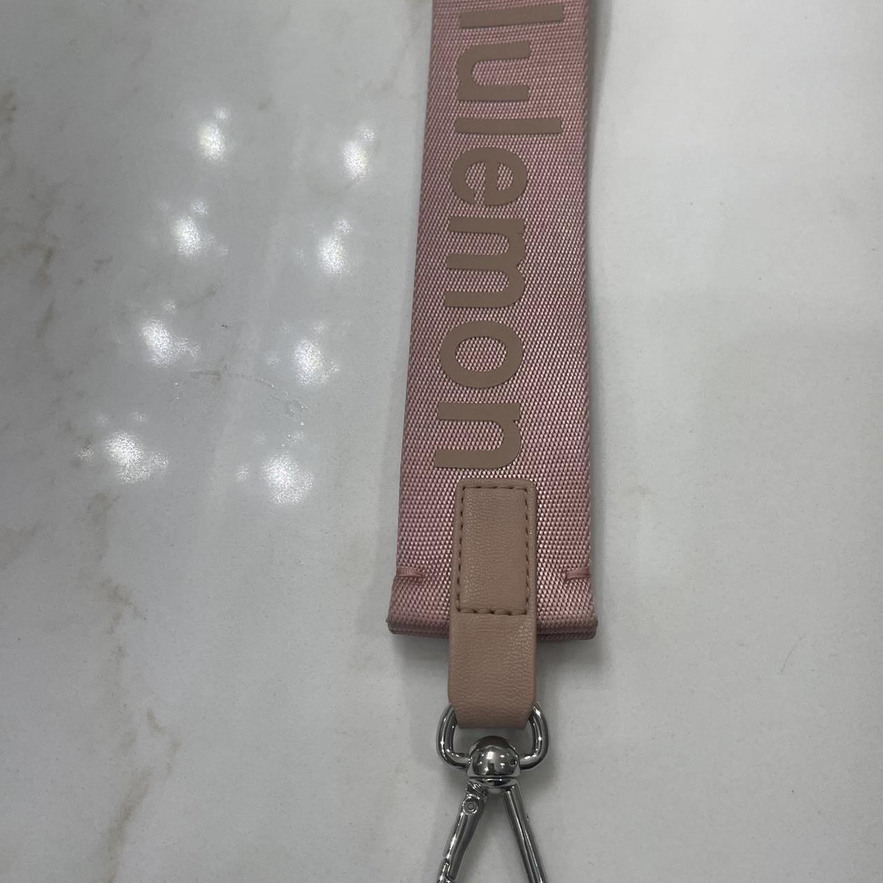 Lululemon key chain pink lululemon depop