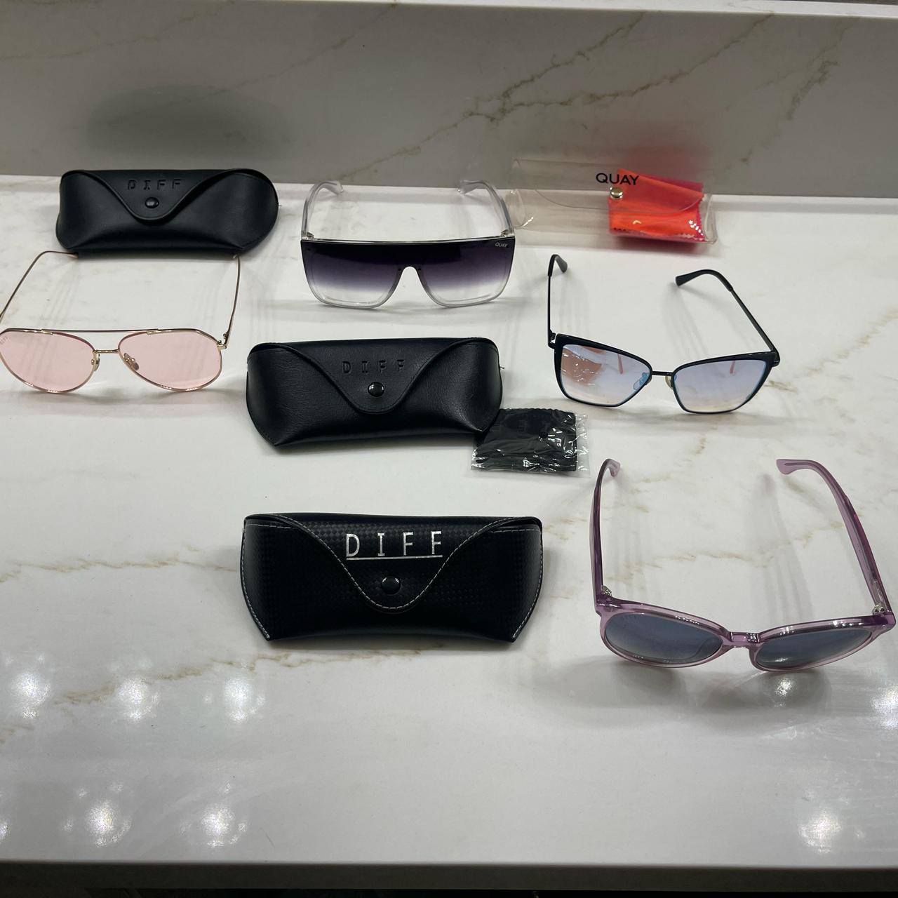 DIFF Women's Sunglasses - Multi/Black – DIFF and … - image 1