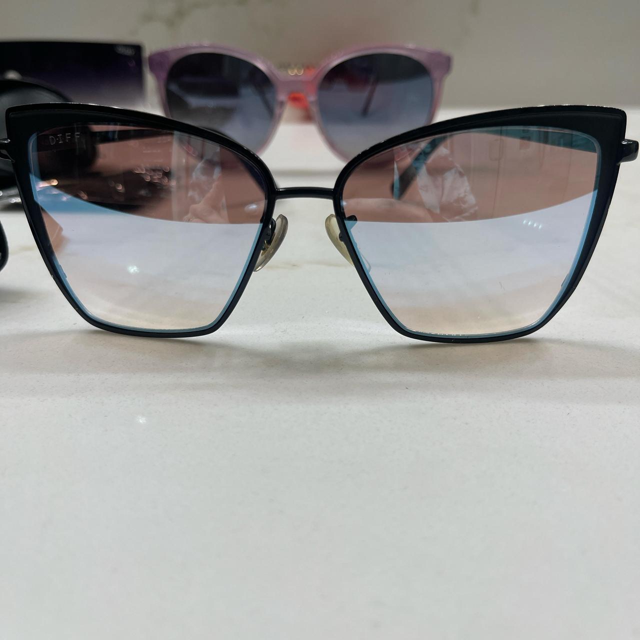 DIFF Women's Sunglasses - Multi/Black – DIFF and … - image 3