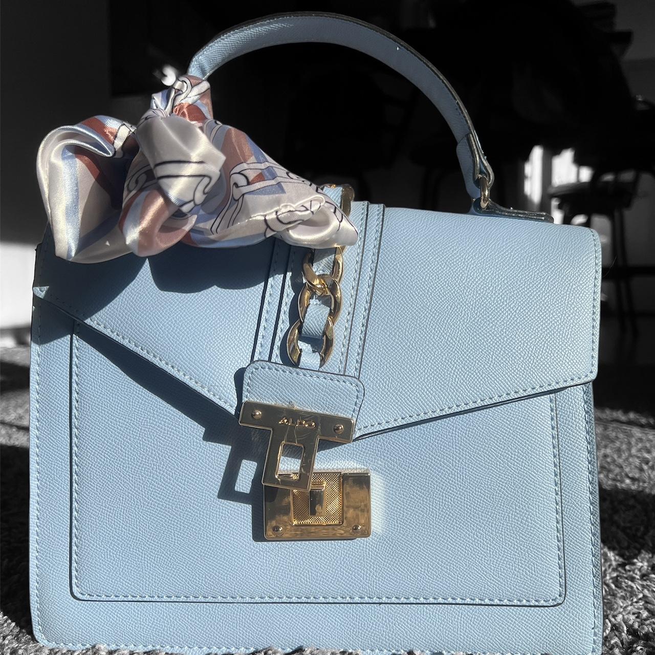 Aldo light blue purse hot sale