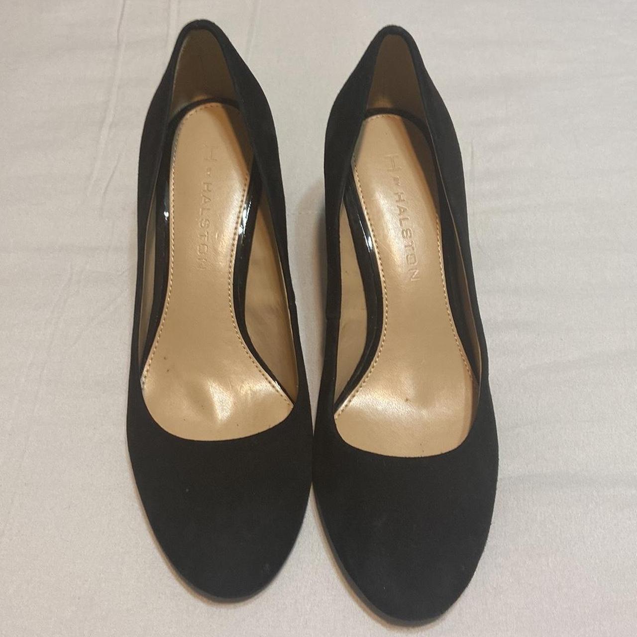 H By Halston Suede Leather Shoe. 7 1 2m. Worn Once - Depop